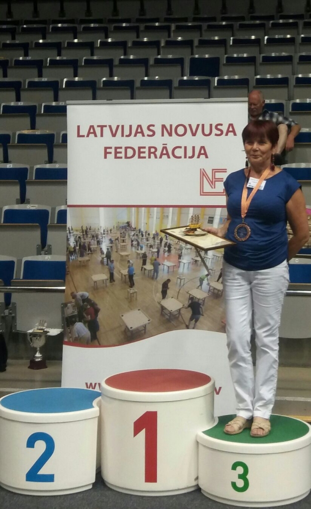 Mārītei Pabērzai EČ bronza