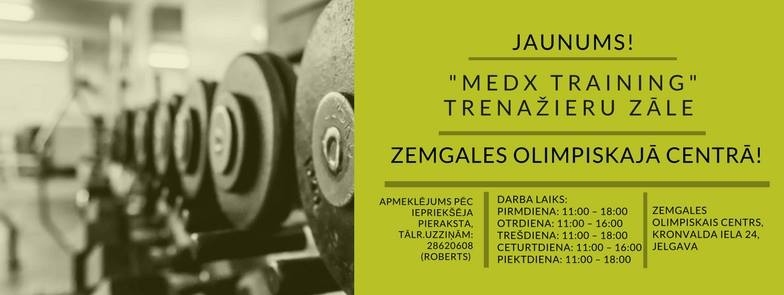 ZOC atklāta jauna trenažieru zāle