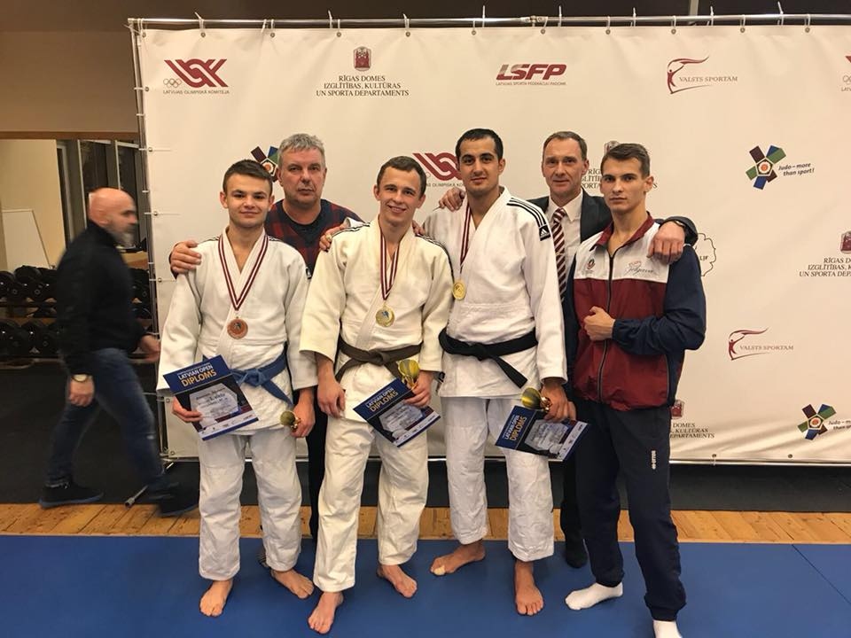 Džudistiem labs starts turnīros Rīgā