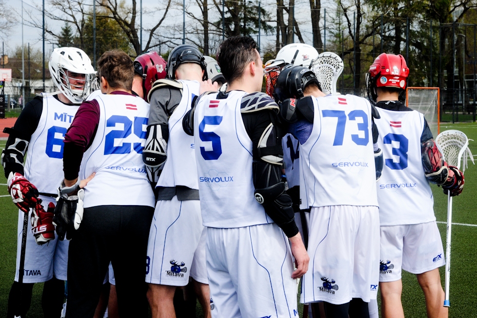 Atsācies Latvijas vīriešu lakrosa čempionāts (FOTO)