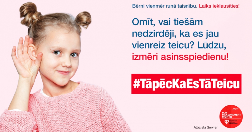Atzīmē Hipertensijas dienu. Kardiologi brīdina - pacienti kļūst arvien jaunāki