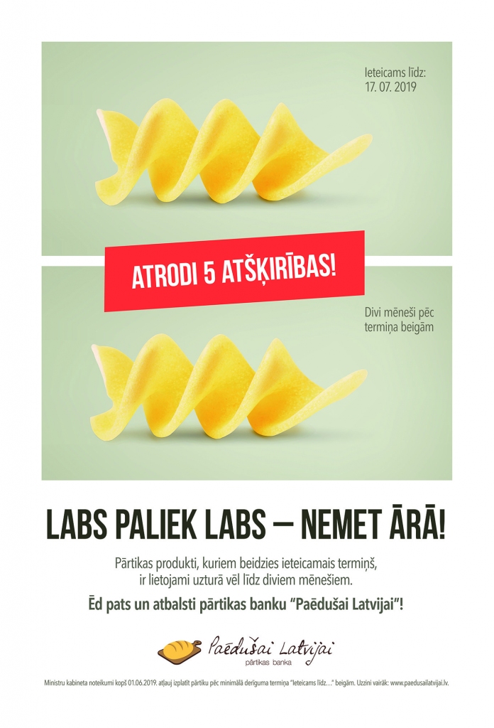 Pētījums: Četras piektdaļas ģimeņu Latvijā izmet par lieku kļuvušu pārtiku