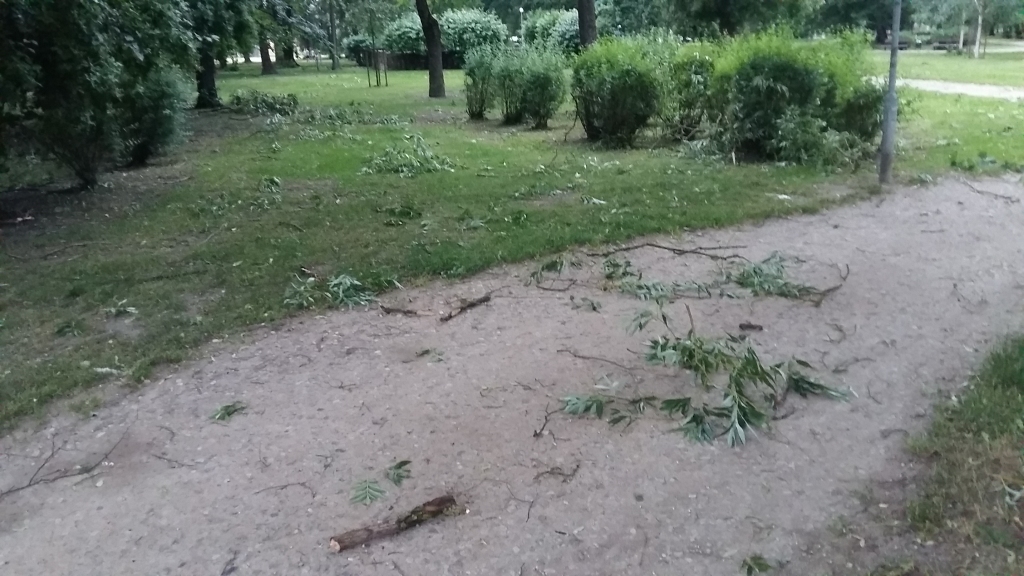 Lielākās vēja brāzmas sasniedz Latviju, vietām gaidāms arī spēcīgs lietus