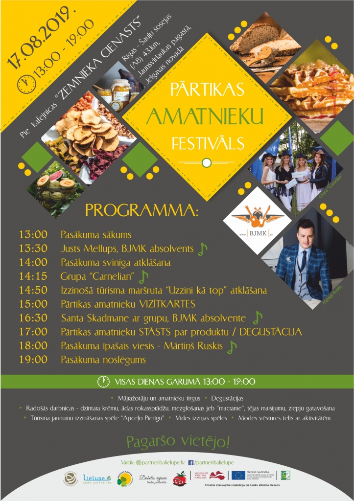 Tiksies "Pārtikas amatnieku festivālā"