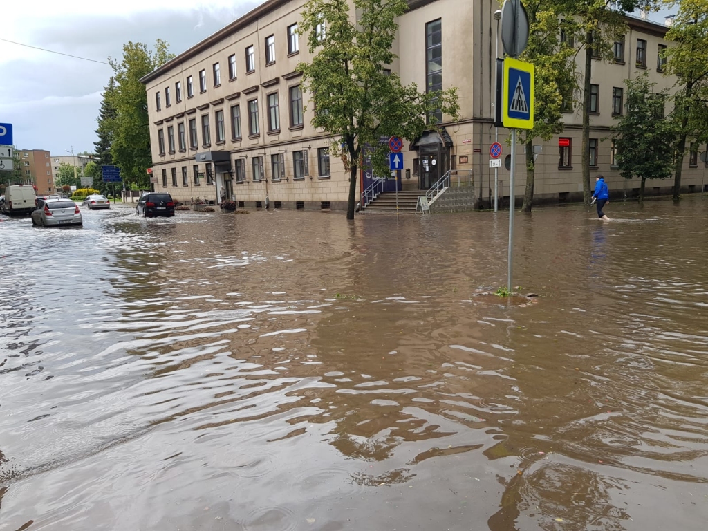 Plūdi Jelgavā (FOTO)