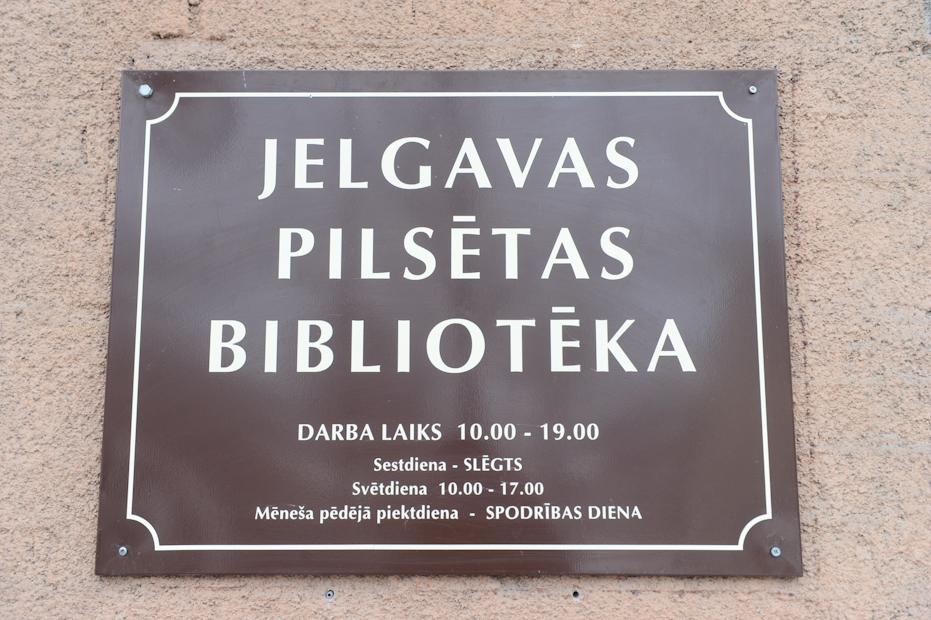 12. maijā Jelgavas pilsētas bibliotēka atvērs savas durvis lasītājiem; būs ierobežojumi