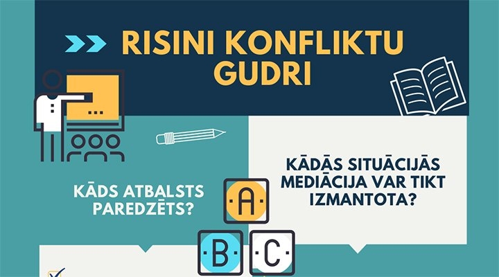 Pilotprojekta “Mediācija civillietās” gaitā iedzīvotāji var saņemt atbalstu strīdu risināšanā