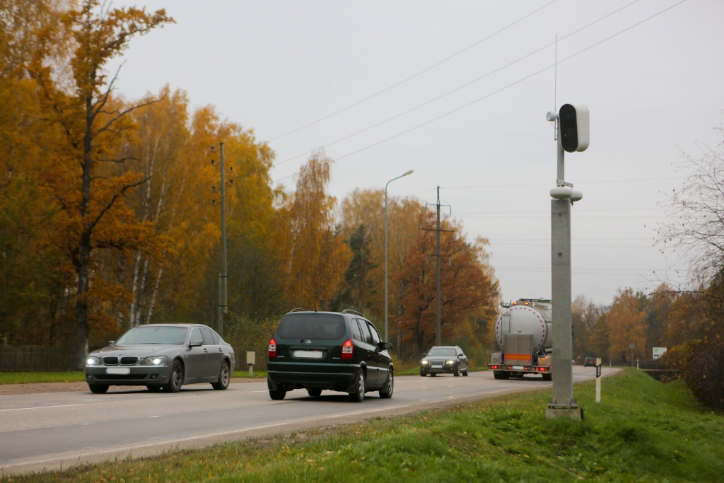 Fotoradari Jelgavā deviņos mēnešos fiksējuši 2038 pārkāpumus