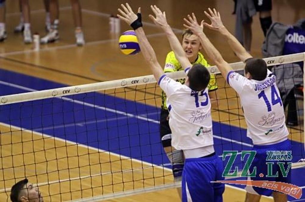 Volejbols. «Biolars» pret «Poliuru» – 3:1 (ar foto)