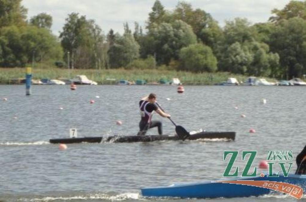 Airēšana. Jelgavnieks tiek pie divām medaļām Brandenburgā