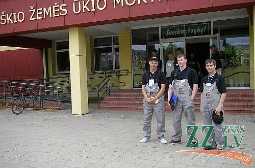 Topošie apdares darbu speciālisti uzvar Lietuvā