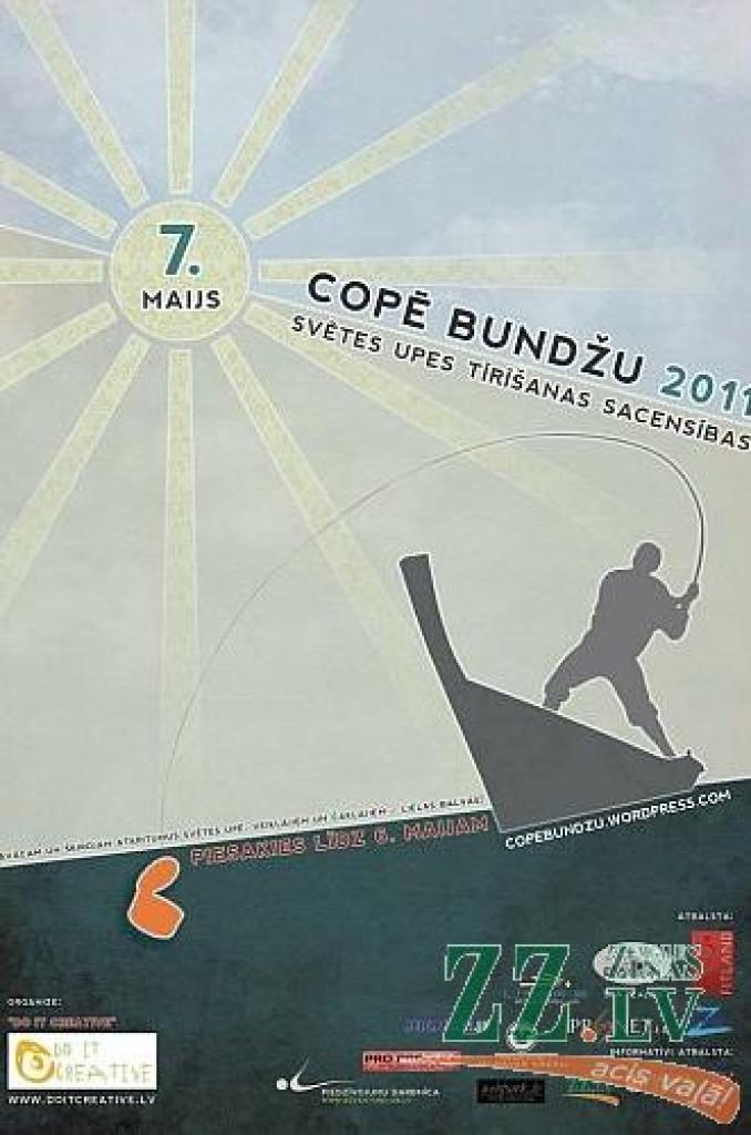  Trešo gadu aicina copēt bundžas Svētē