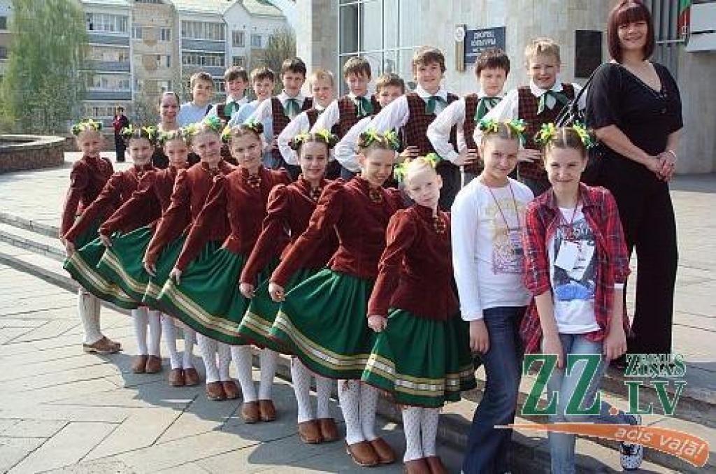 «Vēja zirdziņa» dejotāji izcīna pirmo vietu festivālā Baltkrievijā