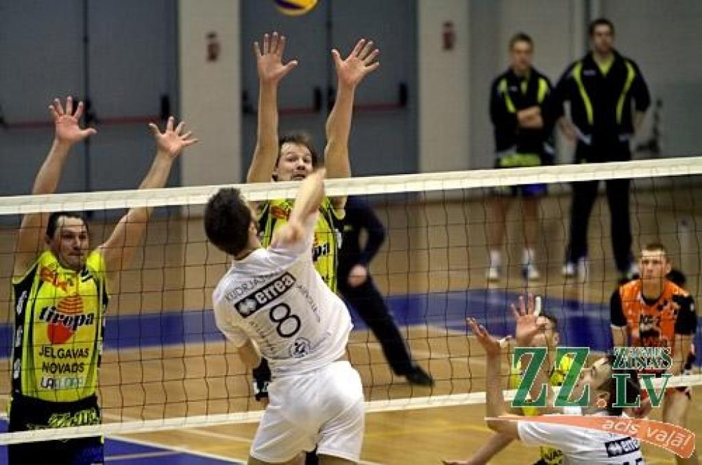 Volejbols. «Ozīšiem» tiek Latvijas čempionāta sudrabs (pievienota fotogalerija)