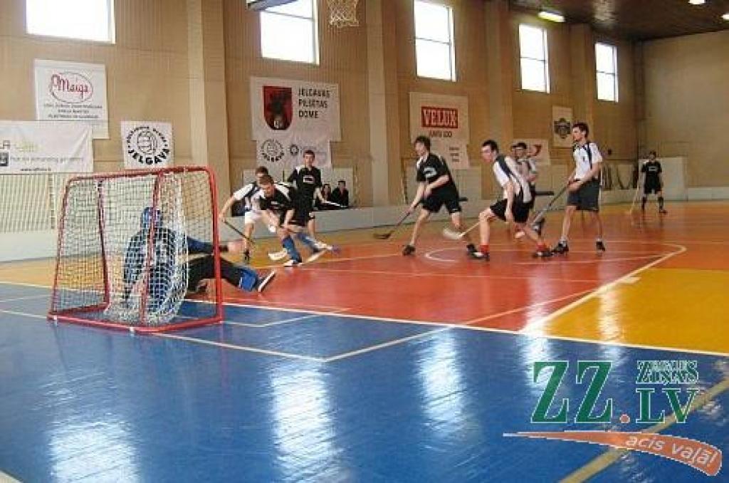 Florbols. «Jelgavas novads» nenoturas pret «Rīgas lauvām»