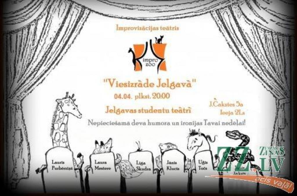 «Improzoo» šonedēļ priecēs jelgavniekus