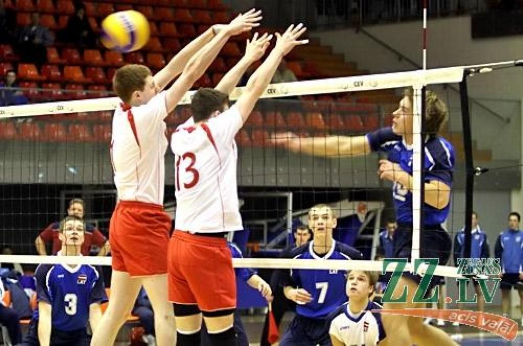 Volejbols. ZOC hallē - Eiropas jaunatnes čempionāts (ar foto)