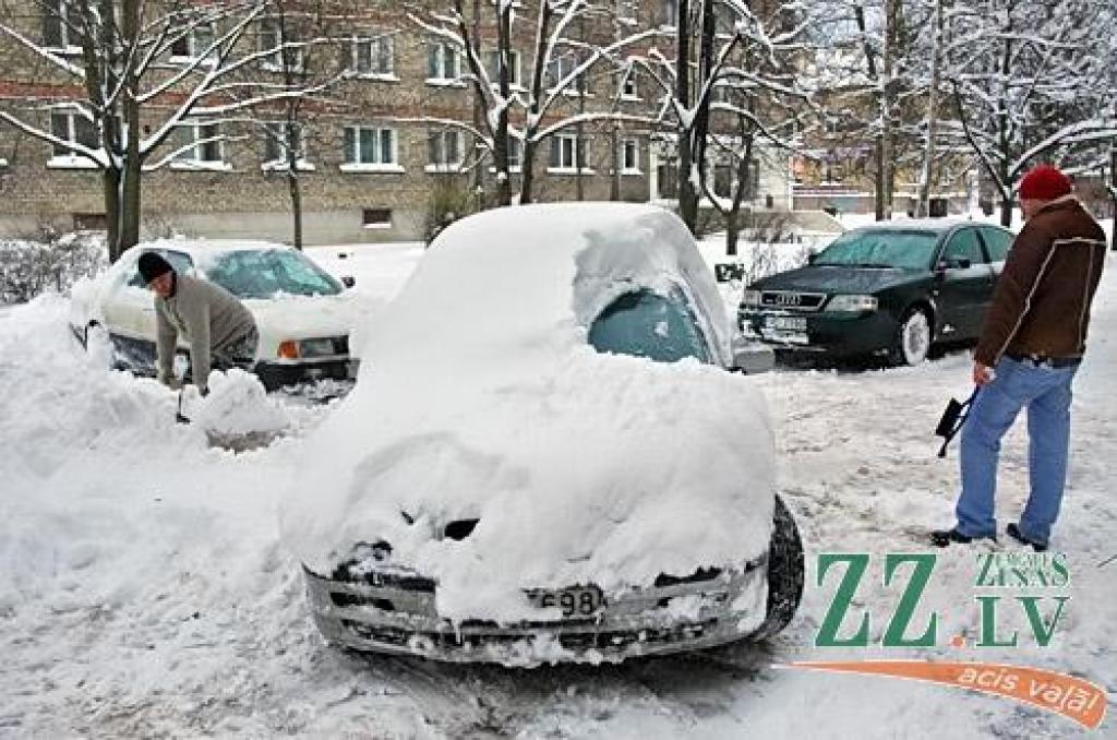 Snigšana turpināsies vismaz nedēļu