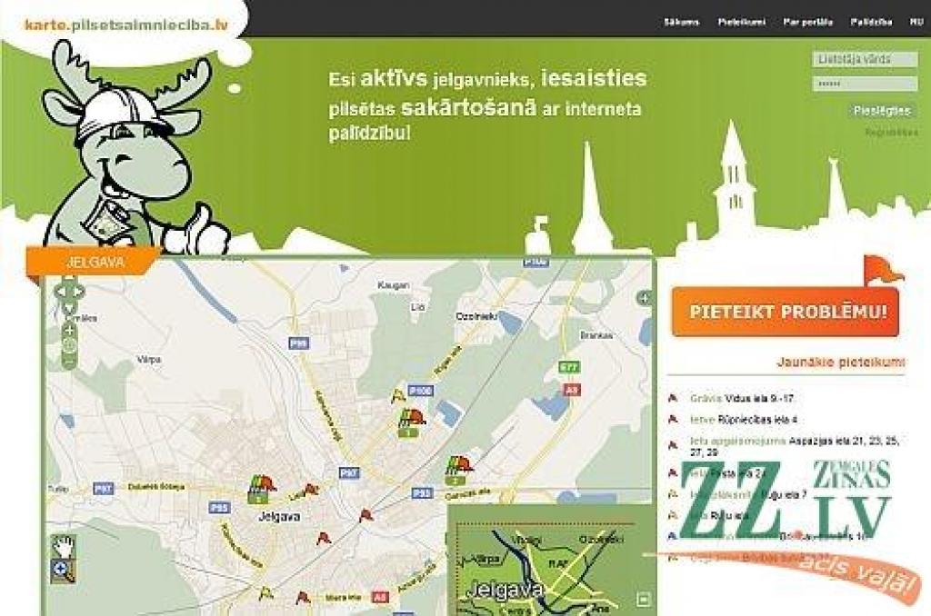 Pirms diviem gadiem Jelgavas ielās uzliktās videokameras kļuvušas noderīgas; ikviens var internetā ziņot par nebūšanām ielās