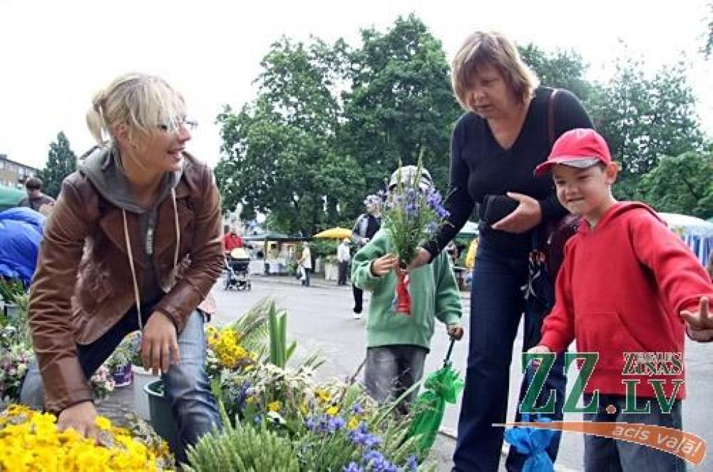 Zāļu tirgū svinībām nepieciešamo var sarūpēt bez lielas burzmas