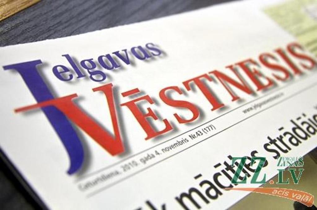 Dome, pārkāpjot likumu, atkal «Jelgavas Vēstnesī» grib publicēt reklāmas