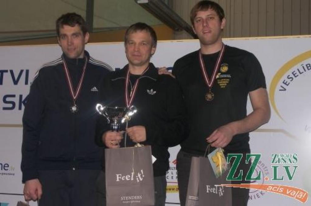 Skvošs. Jelgavniekiem medaļas Latvijas čempionātā