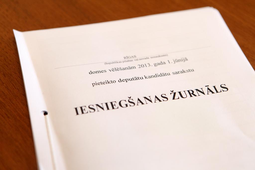 Pirmajā iesniegšanas dienā pašvaldību vēlēšanām kopā reģistrēti 27 saraksti