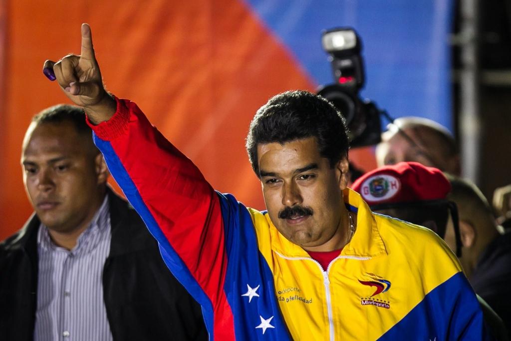 Par Venecuēlas prezidentu ievēl Maduro