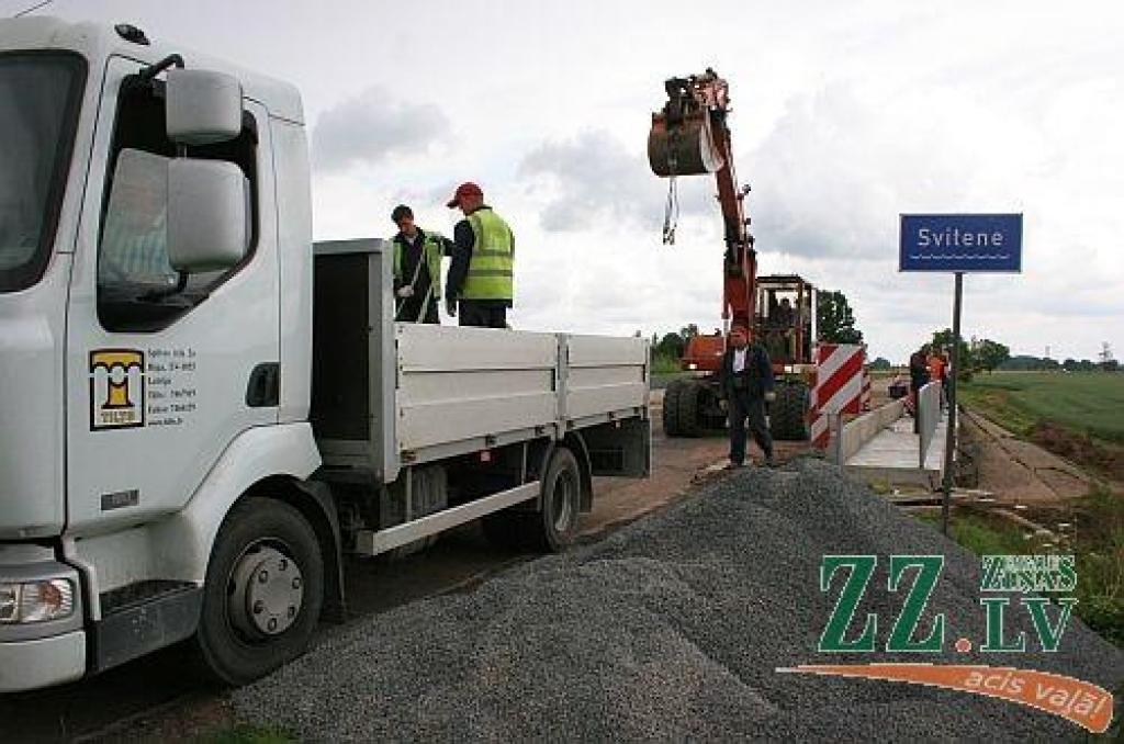 Par gandrīz 40 tūkstošiem Jelgavas novadā remontēs plūdu bojātos tiltus