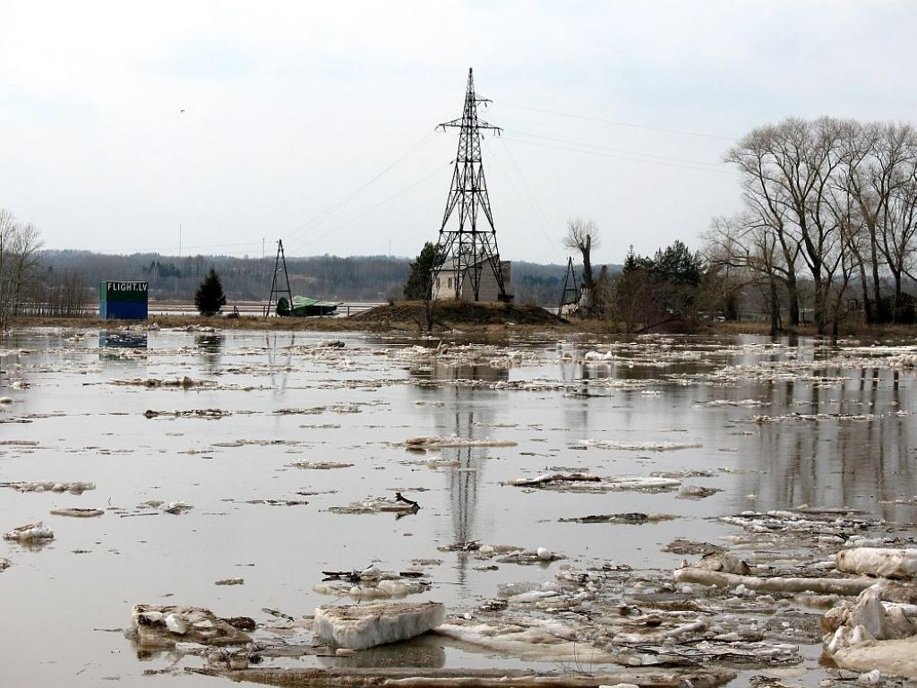Situācija Daugavpils novadā pasliktinās, brīdina par plūdu draudiem Līvānos un Jēkabpilī