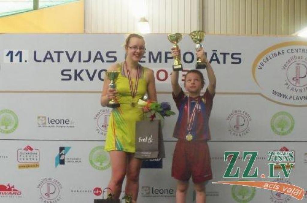 Skvošs. Junioru čempionātā dominē jelgavnieki