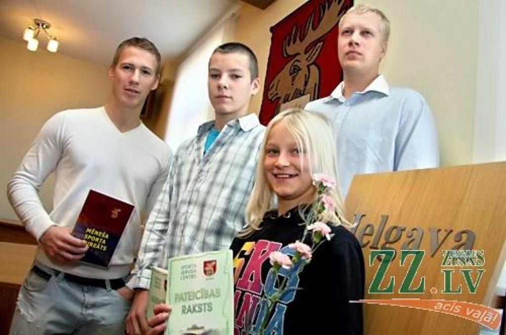 Septembra sporta laureāti – Kalvis Kalniņš, Jana Jansone un Uldis Balbeks