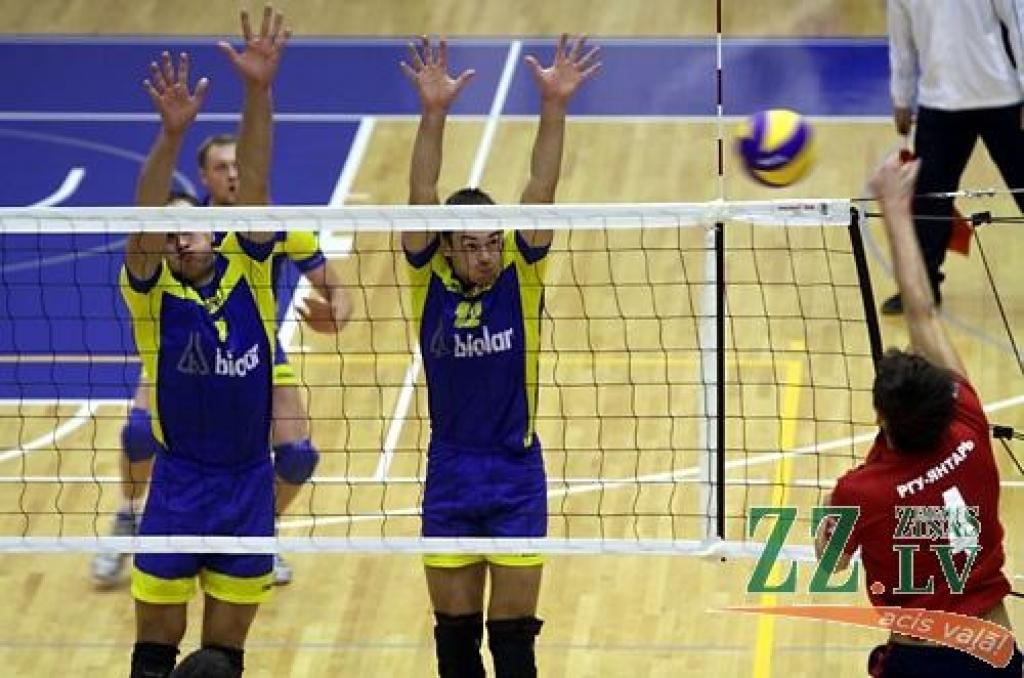 Volejbols. VK «Biolar» Jelgavā pārspēj «RGU-Yantar» no Kaļiņingradas (ar foto)