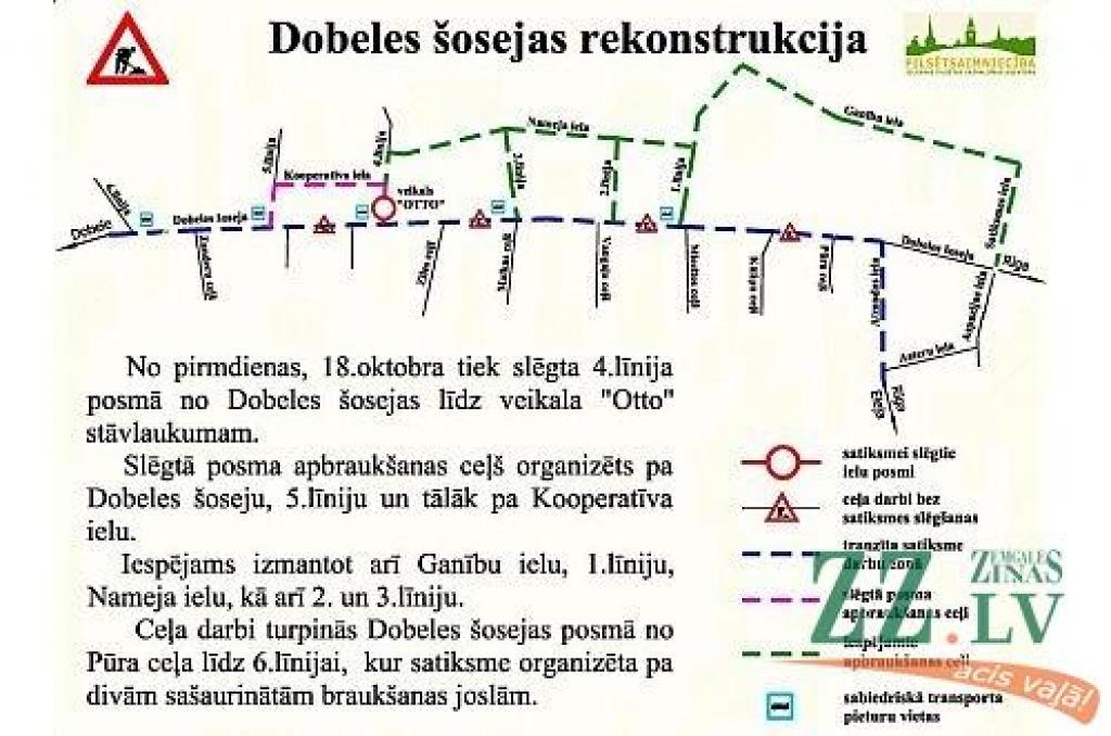 Nākamnedēļ būs slēgta 4.līnija