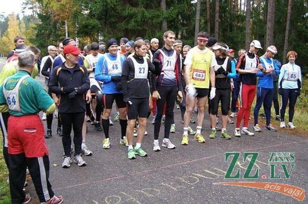 Skriešana. Aicina Ozolnieku rudens maratons