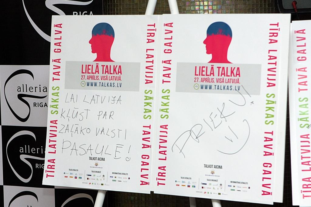 Šogad paredz rekordlielu Lielajai talkai reģistrēto vietu skaitu