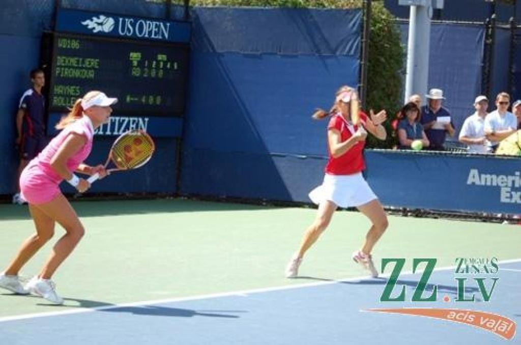Teniss. Sācies «US Open»; Dekmeijere pārī ar vācieti