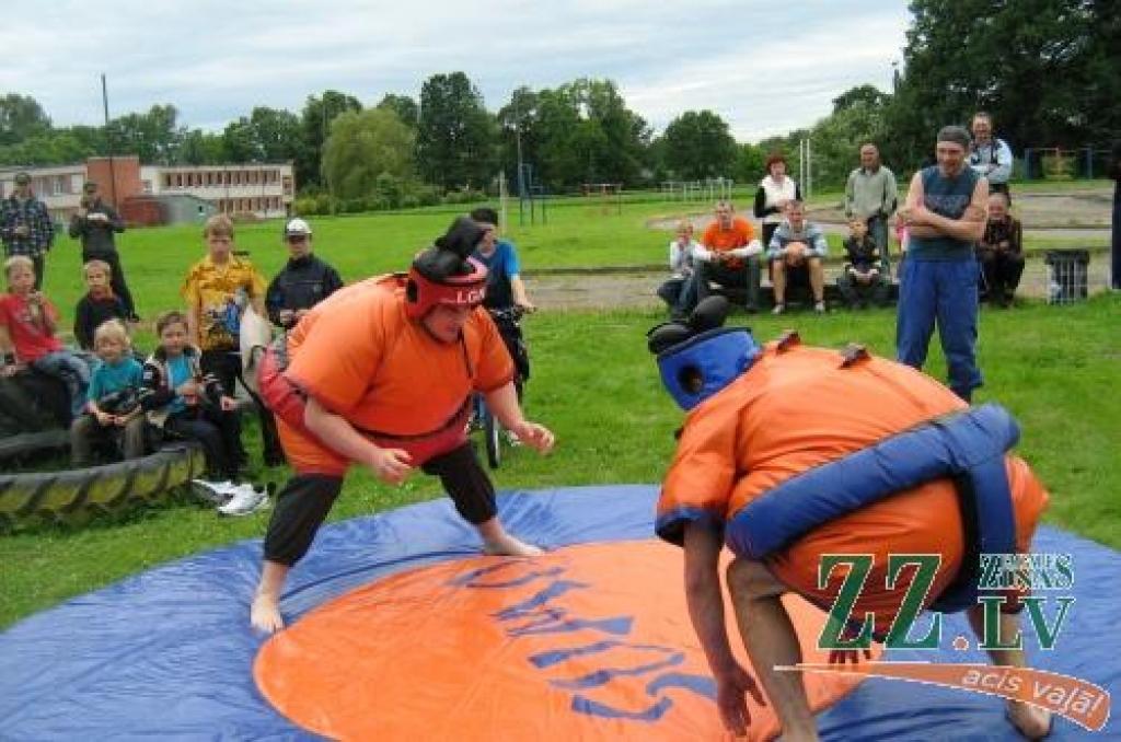 Staļģenē līgošanu ievada sporta svētki