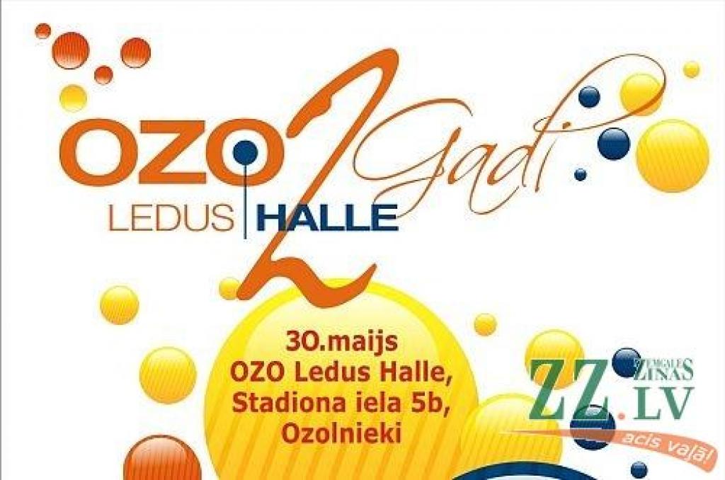 «Ozo» ledus halle aicina uz divu gadu jubilejas svinībām