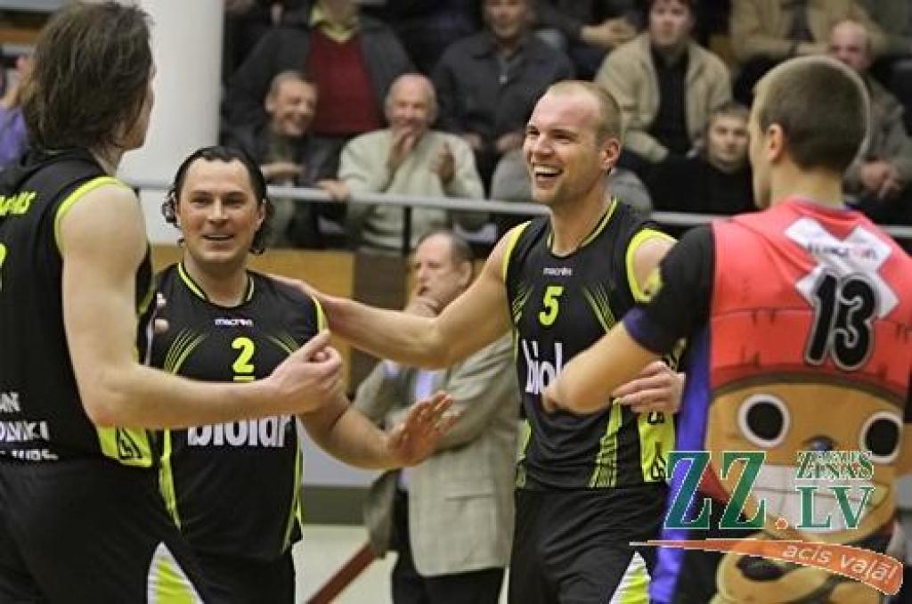 Volejbols. «Ozīši» noslēdz sezonu ar Latvijas čempionu titulu (ar foto)