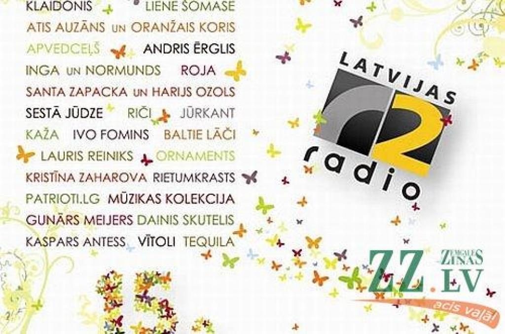 Latvijas Radio 2 15.dzimšanas dienas svinības Zemgalē. Koncerts «Lai svinam»