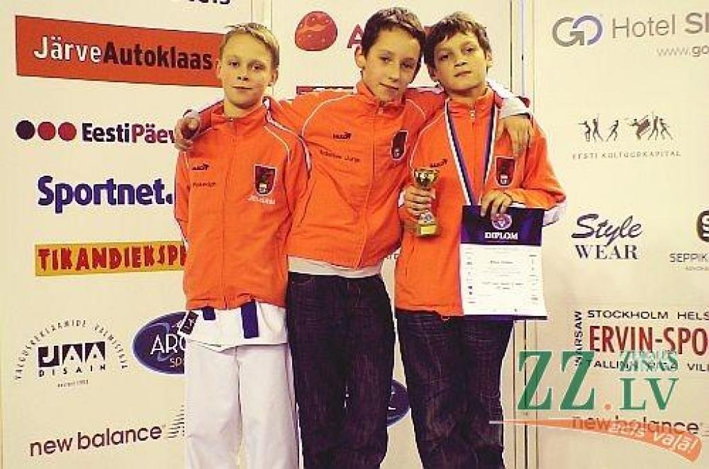 «Shinri» karatistiem bronza «Tallinas buldoga» turnīrā