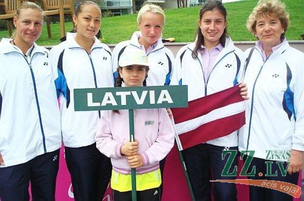 Teniss. Dekmeijerei ar Latvijas komandu šovakar sākas dāmu komandu turnīrs Portugālē