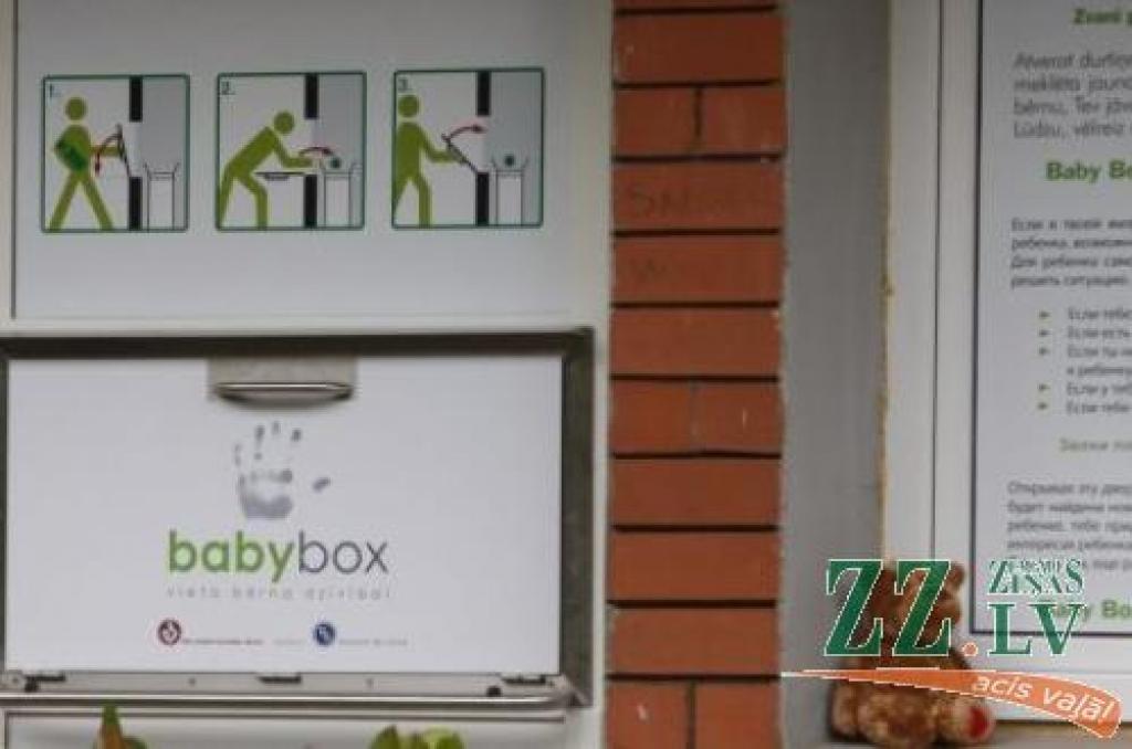 «Baby Box» atstāts pirmais zīdainis