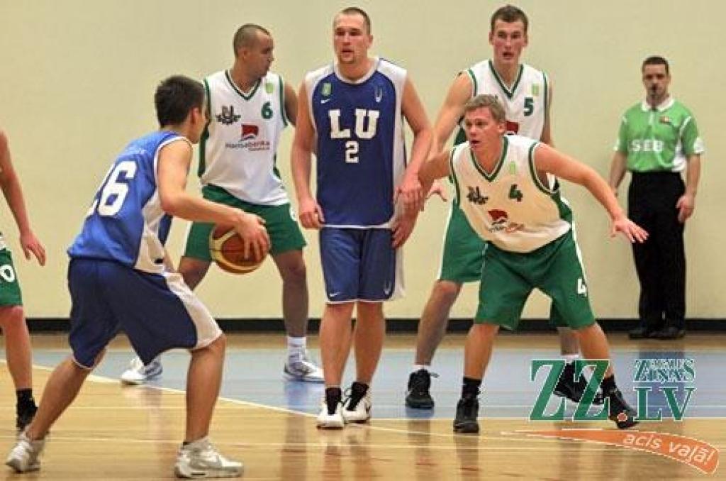 LLU basketbolisti Studentu līgas līderos