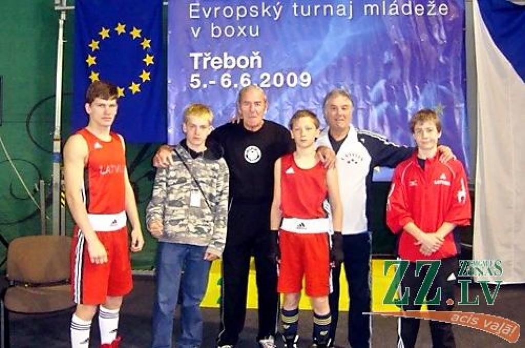 Jauno bokseru panākumi Čehijā