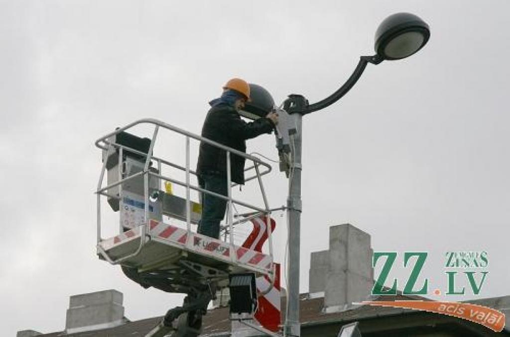 Pilsētā izvieto videonovērošanas kameras