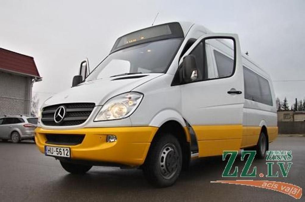 Jaunie mikroautobusi pilsētā brauks 8.autobusa maršrutā