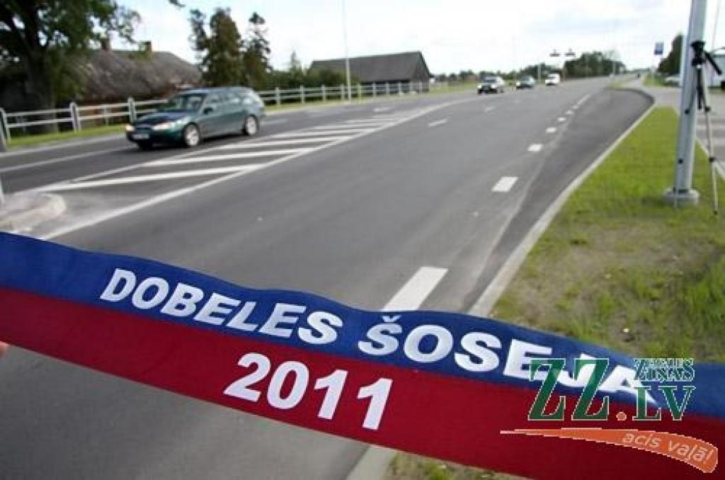 Vērtēs, vai Dobeles šosejā varēs braukt ar 70 kilometriem stundā