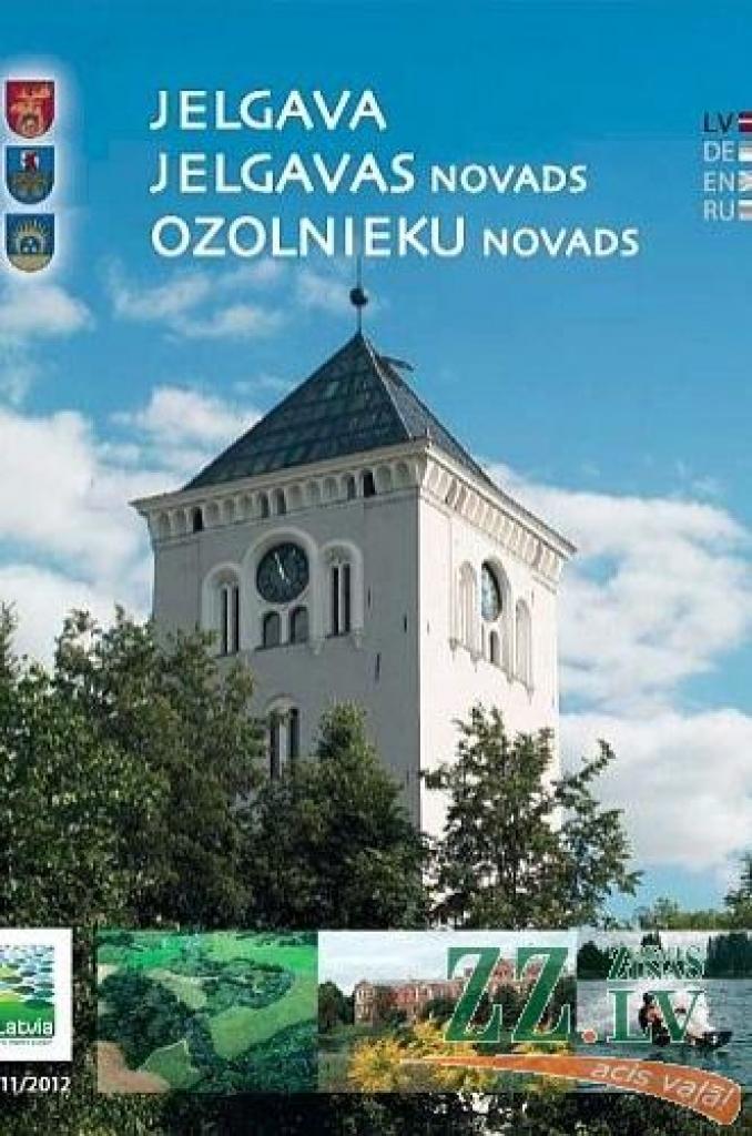 Tapis jauns tūrisma buklets Jelgavai un novadiem